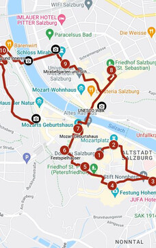 UNESCO World Heritage Salzburg : City walks : salzburg.info